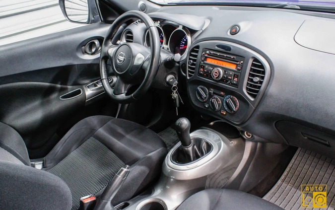 Nissan Juke cena 35555 przebieg: 206000, rok produkcji 2014 z Trzebiatów małe 254